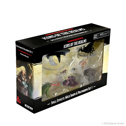DnD - Spell Effects - Wild Shape and Polymorph Set 1 - Icons of the Realms Premium DnD Figur